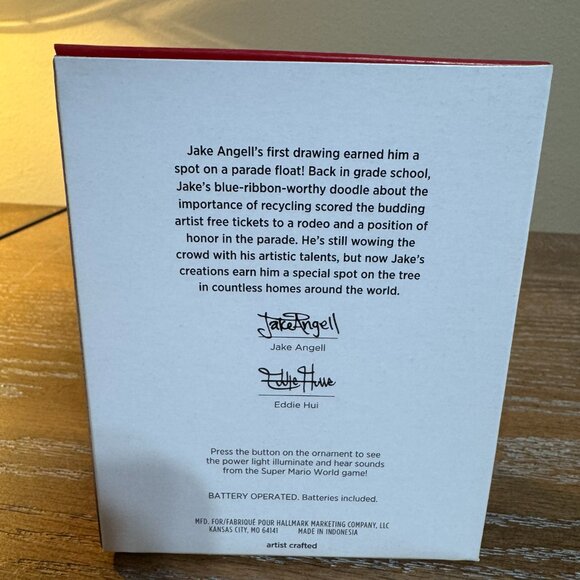 Hallmark Keepsake 2022 Super Nintendo NES Console SNES Ornament Sound Light NEW - Picture 3 of 4